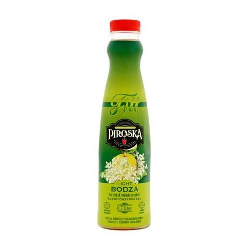 PIROSKA FITT LIGHT GYÜMÖLCSSZÖRP PET 0,7L BODZA DRS PIROSKA FITT LIGHT GYÜMÖLCSSZÖRP PET 0,7L BODZA DRS
