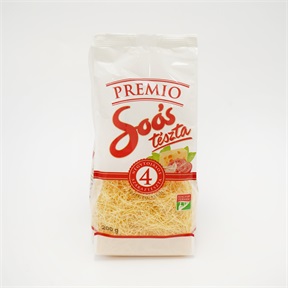 PREMIO SOÓS TÉSZTA 4 TOJÁSOS 200G BOGLYAS CÉRNA PREMIO SOÓS TÉSZTA 4 TOJÁSOS 200G BOGLYAS CÉRNA