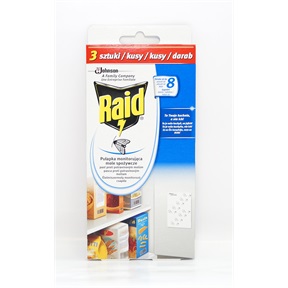 RAID ÉLELMISZERMOLY MONITOROZÓ CSAPDA 3DB-OS
