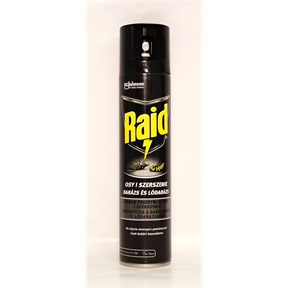 RAID ROVARIRTÓ AEROSZOL 300ML DARÁZS ÉS LÓDARÁZS ELLEN