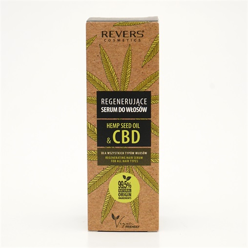 REVERS HAJVÉGÁPOLÓ SZÉRUM 50ML CBD KENDERMAG OLAJJAL