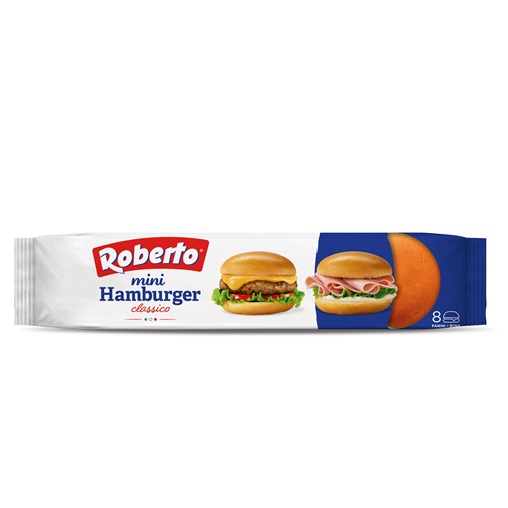 ROBERTO MINI HAMBURGER 8X25G (200G) CLASSICO