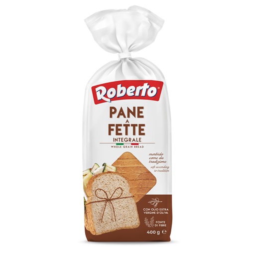ROBERTO SZELETELT KENYÉR 400G TELJES KIŐRLÉSŰ ROBERTO SZELETELT KENYÉR 400G TELJES KIŐRLÉSŰ