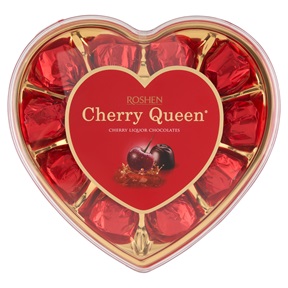 ROSHEN CHERRY QUEEN DESSZERT 122G KONYAKMEGGY MŰA. SZÍV ROSHEN CHERRY QUEEN DESSZERT 122G KONYAKMEGGY MŰA. SZÍV