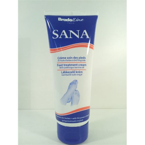 SANA KRÉM 100ML LÁBKEZELŐ GOMBAÖLŐ TEAFA OLAJJAL SANA KRÉM 100ML LÁBKEZELŐ GOMBAÖLŐ TEAFA OLAJJAL