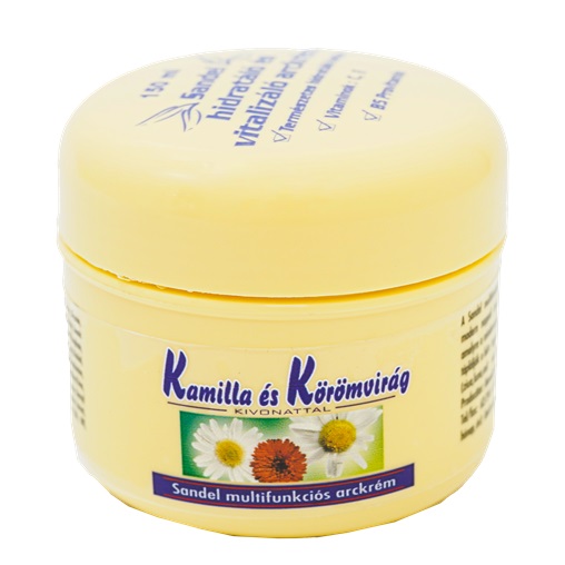 SANDEL ARCKRÉM 150ML MULTIFUNKCIÓS KAMILLA - KÖRÖMVIRÁG SANDEL ARCKRÉM 150ML MULTIFUNKCIÓS KAMILLA - KÖRÖMVIRÁG
