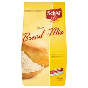 SCHAR GLUTÉNMENTES KENYÉRLISZT 1KG MIX B SCHAR GLUTÉNMENTES KENYÉRLISZT 1KG MIX B