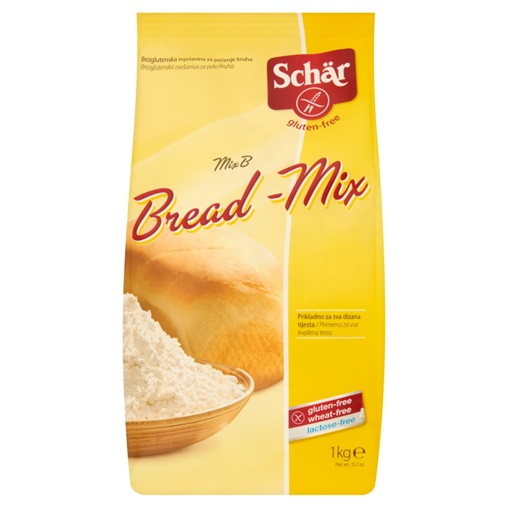 SCHAR GLUTÉNMENTES KENYÉRLISZT 1KG MIX B SCHAR GLUTÉNMENTES KENYÉRLISZT 1KG MIX B
