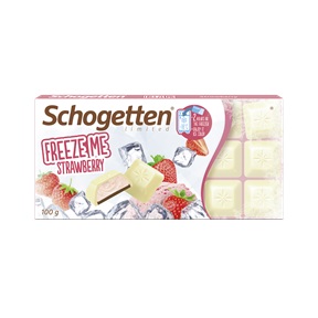 SCHOGETTEN FREEZE ME TÁBLÁS FEHÉRCSOKI 100G EPERKRÉMES SCHOGETTEN FREEZE ME TÁBLÁS FEHÉRCSOKI 100G EPERKRÉMES