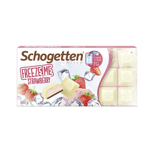 SCHOGETTEN FREEZE ME TÁBLÁS FEHÉRCSOKI 100G EPERKRÉMES SCHOGETTEN FREEZE ME TÁBLÁS FEHÉRCSOKI 100G EPERKRÉMES