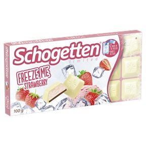 SCHOGETTEN FREEZE ME TÁBLÁS FEHÉRCSOKI 100G EPERKRÉMES SCHOGETTEN FREEZE ME TÁBLÁS FEHÉRCSOKI 100G EPERKRÉMES
