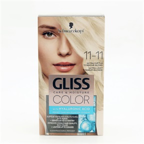 SCHWARZKOPF GLISS COLOR HAJFESTÉK 11-11 ULTRAVILÁGOS TITÁN SZŐKE