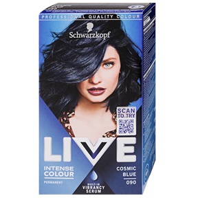 SCHWARZKOPF LIVE COLOR HAJFESTÉK 090 KOZMIKUS KÉK SCHWARZKOPF LIVE COLOR HAJFESTÉK 090 KOZMIKUS KÉK