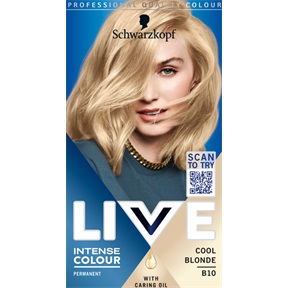 SCHWARZKOPF LIVE COLOR HAJFESTÉK B10 - HŰVÖS SZŐKE SCHWARZKOPF LIVE COLOR HAJFESTÉK B10 - HŰVÖS SZŐKE