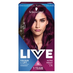 SCHWARZKOPF LIVE COLOR HAJFESTÉK L76 - ULTRA IBOLYA