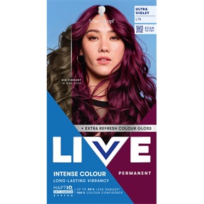 SCHWARZKOPF LIVE COLOR HAJFESTÉK L76 - ULTRA IBOLYA