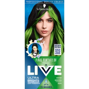 SCHWARZKOPF LIVE COLOR HAJSZÍNEZŐ 024 - ÉLÉNK ZÖLD SCHWARZKOPF LIVE COLOR HAJSZÍNEZŐ 024 - ÉLÉNK ZÖLD