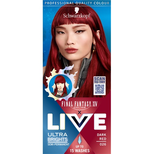SCHWARZKOPF LIVE COLOR HAJSZÍNEZŐ 026 - SÖTÉT VÖRÖS SCHWARZKOPF LIVE COLOR HAJSZÍNEZŐ 026 - SÖTÉT VÖRÖS