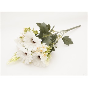SELYEMVIRÁG GERBERA / MINI VIRÁG CSOKOR 40CM 24547 SELYEMVIRÁG GERBERA / MINI VIRÁG CSOKOR 40CM 24547