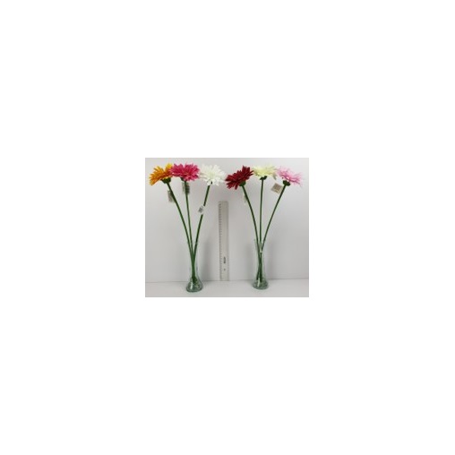 SELYEMVIRÁG GERBERA SZÁLAS 42CM 20635 SELYEMVIRÁG GERBERA SZÁLAS 42CM 20635