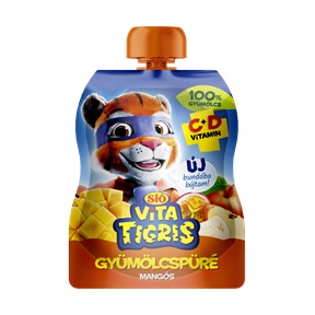 SIÓ VITATIGRIS GYÜMÖLCSPÜRÉ 90G 100% MANGÓ SIÓ VITATIGRIS GYÜMÖLCSPÜRÉ 90G 100% MANGÓ