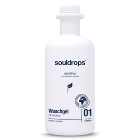 SOULDROPS MOSÓGÉL 1,3L 20 MOSÁS FELHŐCSEPP - SENSITIVE / LILA