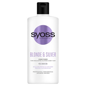 SYOSS HAJBALZSAM 440ML BLONDE&SILVER / MELÍROZOTT-ŐSZ HAJRA