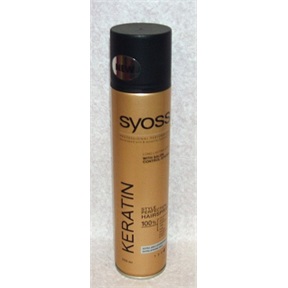 SYOSS HAJLAKK 300ML KERATIN EXTRA ERŐS 4 / ARANY SYOSS HAJLAKK 300ML KERATIN EXTRA ERŐS 4 / ARANY