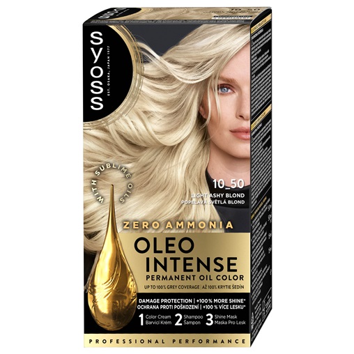 SYOSS OLEO INTENSE AMMÓNIAMENTES HAJFESTÉK 10-50 HAMVAS SZŐKE