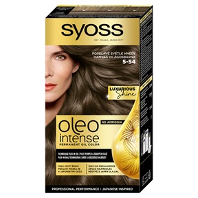 SYOSS OLEO INTENSE AMMÓNIAMENTES HAJFESTÉK 5-54 HAMVAS VILÁGOSBARNA SYOSS OLEO INTENSE AMMÓNIAMENTES HAJFESTÉK 5-54 HAMVAS VILÁGOSBARNA