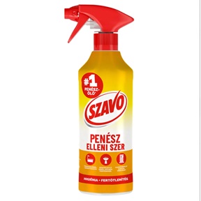 SZAVO PENÉSZ ELTÁVOLÍTÓ SZF. 500ML FÜRDŐSZOBAI SZAVO PENÉSZ ELTÁVOLÍTÓ SZF. 500ML FÜRDŐSZOBAI