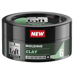 TAFT HAJFORMÁZÓ KRÉM TÉG. 75ML MOLDING CLAY 6 TAFT HAJFORMÁZÓ KRÉM TÉG. 75ML MOLDING CLAY 6