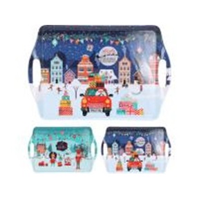 TÁLCA FÜLES MŰA. KARÁCSONYI MINTA 2-FÉLE 170489670 TÁLCA FÜLES MŰA. KARÁCSONYI MINTA 2-FÉLE 170489670