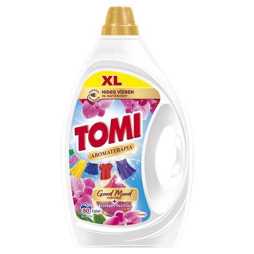 TOMI MOSÓGÉL 2,25L 50 MOSÁS COLOR AROMATERÁPIA FLORAL SENSATION ORCHIDEA TOMI MOSÓGÉL 2,25L 50 MOSÁS COLOR AROMATERÁPIA FLORAL SENSATION ORCHIDEA