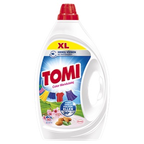 TOMI MOSÓGÉL 2,25L 50 MOSÁS COLOR MANDULATEJ TOMI MOSÓGÉL 2,25L 50 MOSÁS COLOR MANDULATEJ