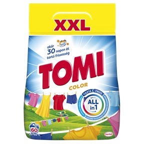 TOMI MOSÓPOR 3KG 60 MOSÁS COLOR