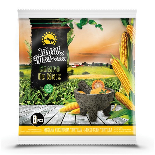 TORTILLA MEXICANA KUKORICÁS TORTILLA 320G TORTILLA MEXICANA KUKORICÁS TORTILLA 320G