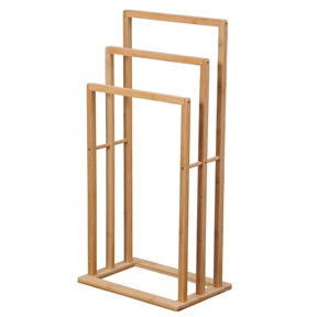 TÖRÖLKÖZŐTARTÓ 3 SZINTES 40X82X27CM, BAMBUSZ, FSC_19432 TÖRÖLKÖZŐTARTÓ 3 SZINTES 40X82X27CM, BAMBUSZ, FSC_19432