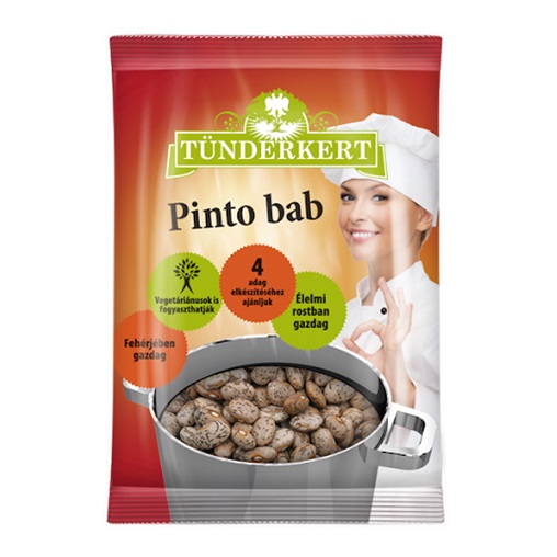 TÜNDÉRKERT ÉTKEZÉSI SZÁRAZ TARKABAB 400G FÜRJBAB / PINTO BAB TÜNDÉRKERT ÉTKEZÉSI SZÁRAZ TARKABAB 400G FÜRJBAB / PINTO BAB