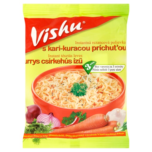 VISHU LEVES 60G CURRYS CSIRKEHÚSOS VISHU LEVES 60G CURRYS CSIRKEHÚSOS