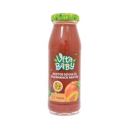 VITA BABY NEKTÁR ÜV. 175ML ROSTOS SZILVA ÉS ŐSZIBARACK 5+ VITA BABY NEKTÁR ÜV. 175ML ROSTOS SZILVA ÉS ŐSZIBARACK 5+
