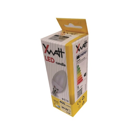 XWATT LED GYERTYA IZZÓ E14 5W XW-LGY E14/5W4K XWATT LED GYERTYA IZZÓ E14 5W XW-LGY E14/5W4K