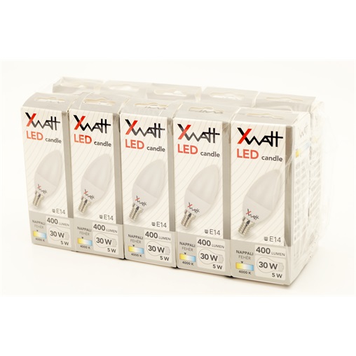 XWATT LED GYERTYA IZZÓ E14 5W XW-LGY E14/5W4K XWATT LED GYERTYA IZZÓ E14 5W XW-LGY E14/5W4K