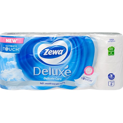 ZEWA WC-PAPÍR 3RTG 8TEK DELUXE DELICATE CARE ZEWA WC-PAPÍR 3RTG 8TEK DELUXE DELICATE CARE